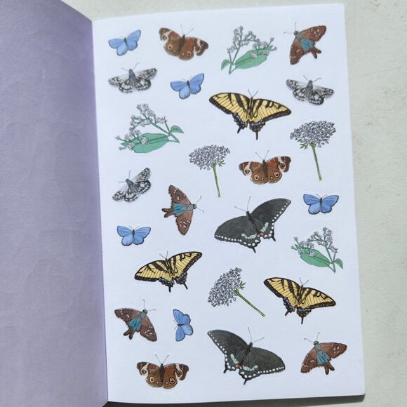 Nature Anatomy Sticker Book Julia Rothman 750 Stickers birds, feathers, wildflow - Picture 7 of 15